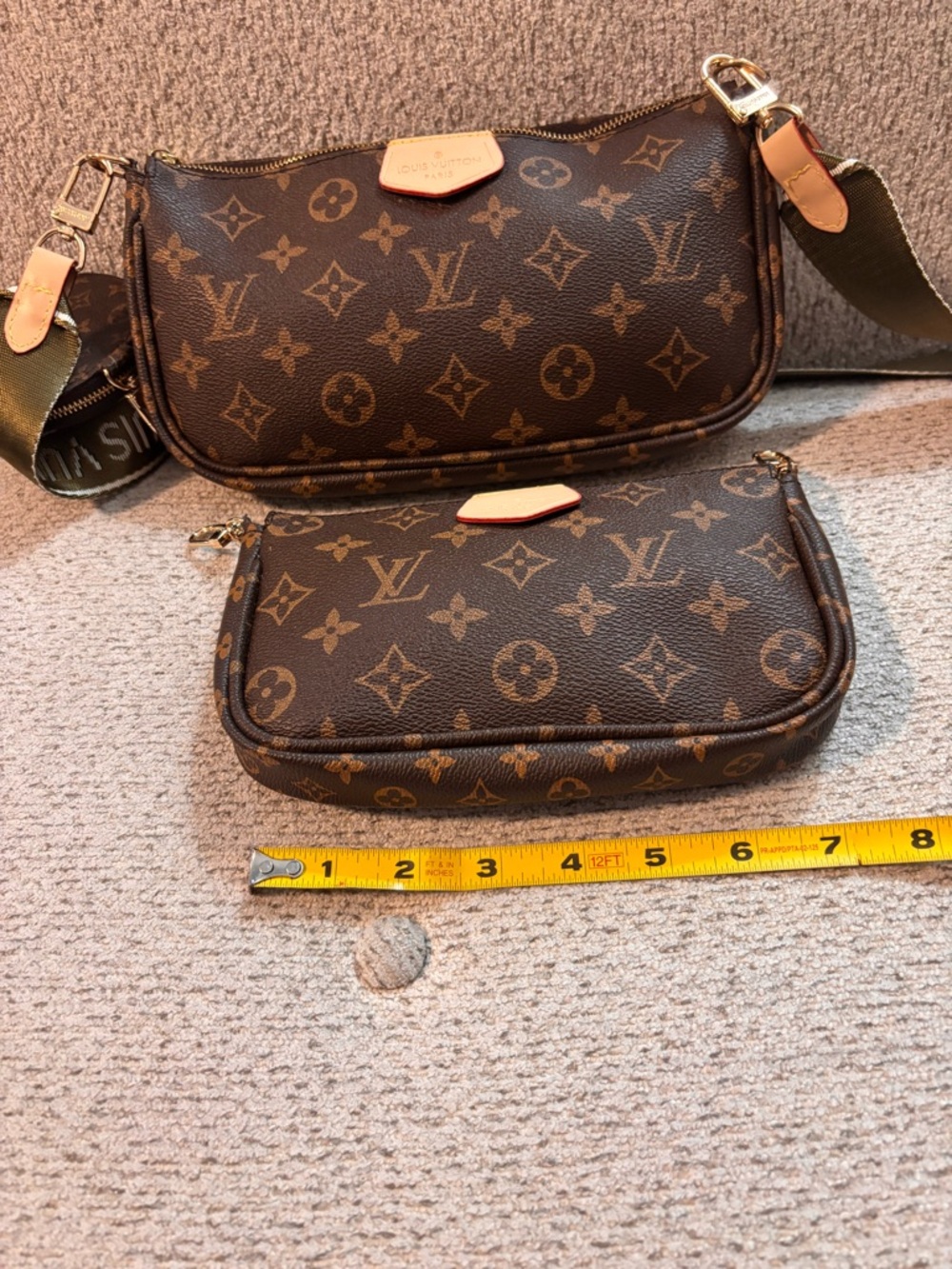 FASHION Elegant Monogram Multi-Pochette Shoulder Bag - Picture 11 of 17